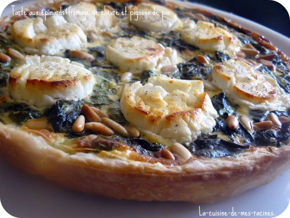 délicieuse tarte aux épinards