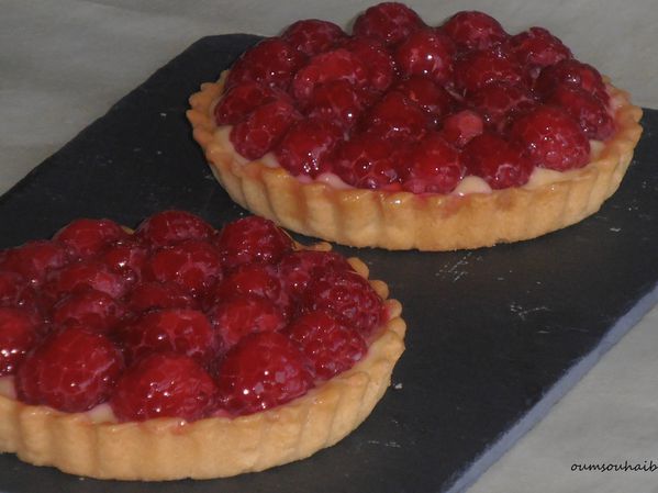 tartelette framboises