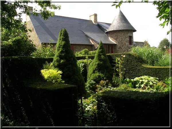 Vue d'ensemble à l'arrière de la maison