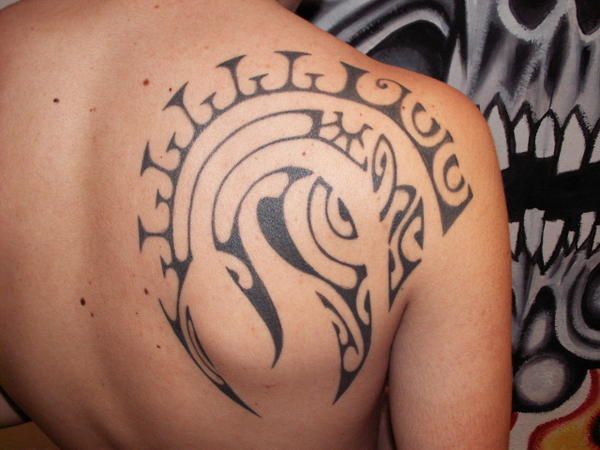 tatouage polynesien. Création originale , style polynésien; tatouage polynesien.
