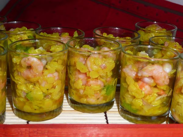lentilles corail - crevettes (2)