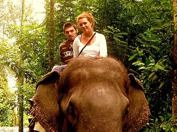 Renaud e son éléphant