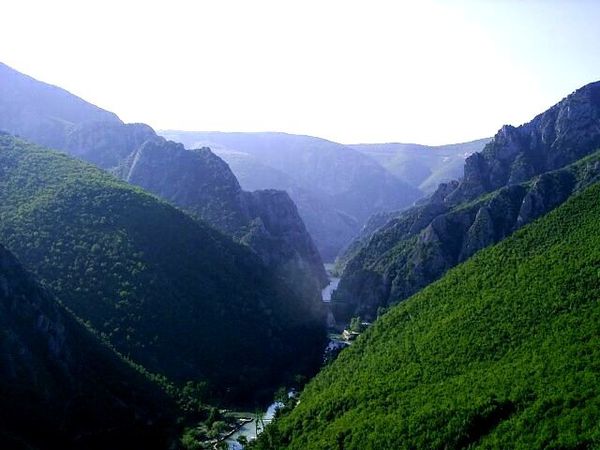 La divière Treska dans ses gorges