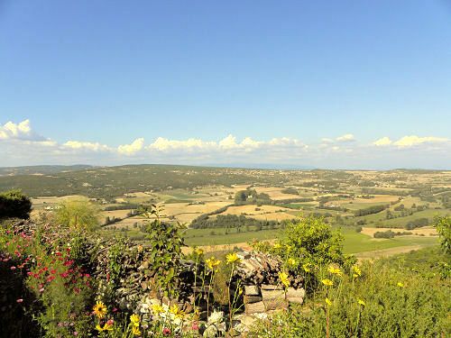 Monjustin vue sur la Haute Provence