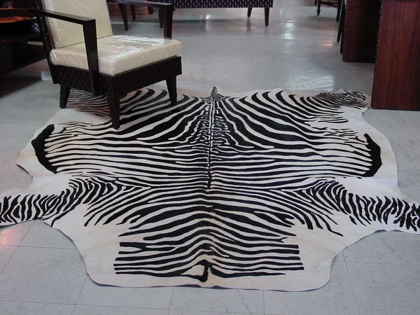 peau de vache imprimee zebre