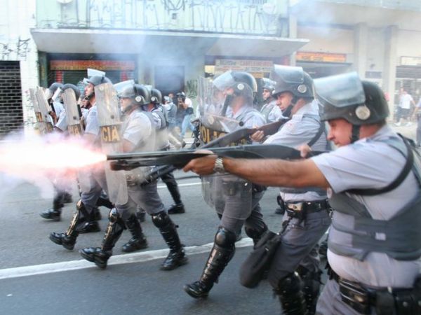 brasil represión en sao paulo