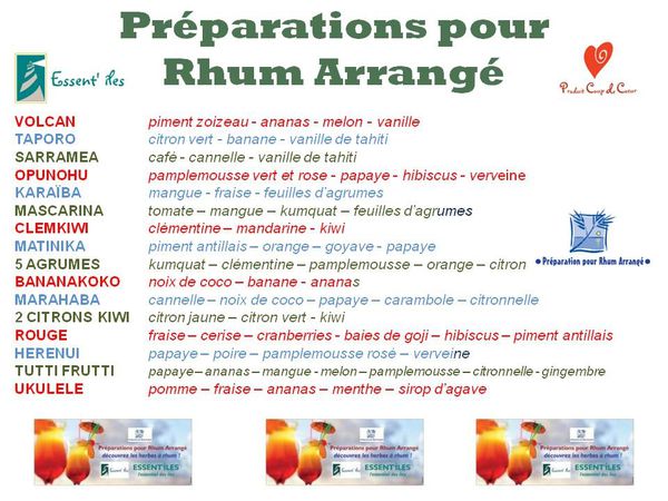 Préparation pour Rhum Arrangé : Mangue, Ananas, Cannelle et Hibiscus