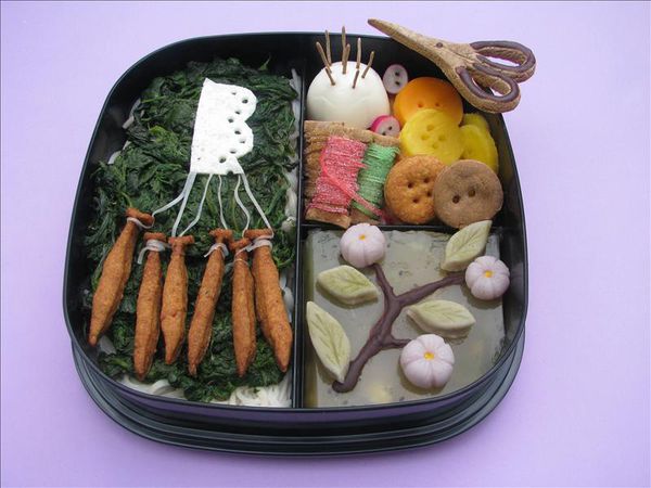 bento de cova la dentelle et les jardins japonais