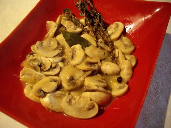 Champignons à la grecque