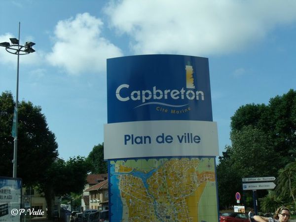 Capbreton plan de ville