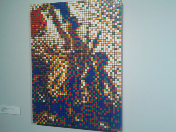 Invader Rubik's Liberté « Au-delà du Street Art : un autre regard »,