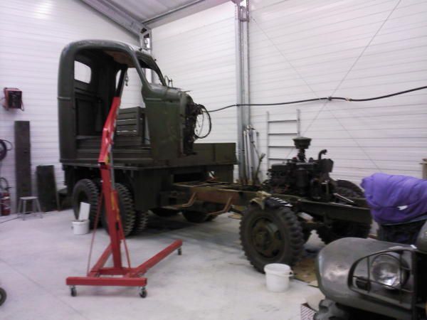 Restauration gmc cckw 352