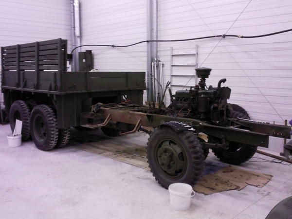 Restauration gmc cckw 352 #2