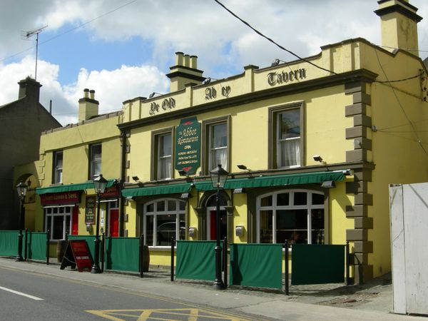 The old Abbey tavern de Howth près de Dublin, 1er mai 20