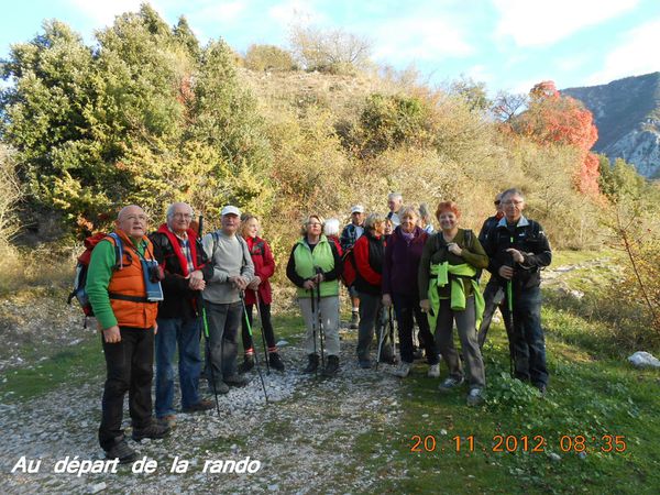 2 Le groupe au départ