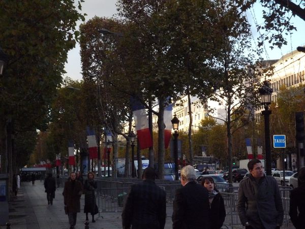 Automne aux Champs-Elysées - un 10 novembre