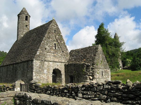 Eglise Saint-Kevin à Glendalough