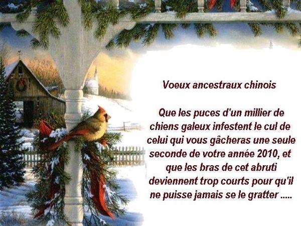 voeux chinois