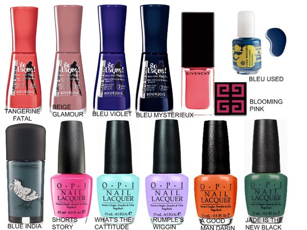 tendances vernis nouveautés 2011