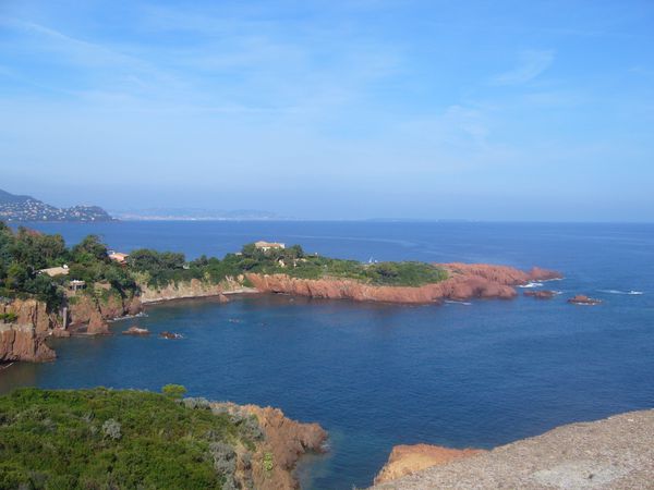 rouge comme les paysages de l'Esterel - Mer MÃ©diterranÃ©e (Var)