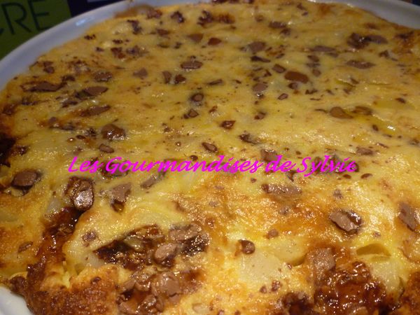 Clafoutis aux Poires et aux Daims 1