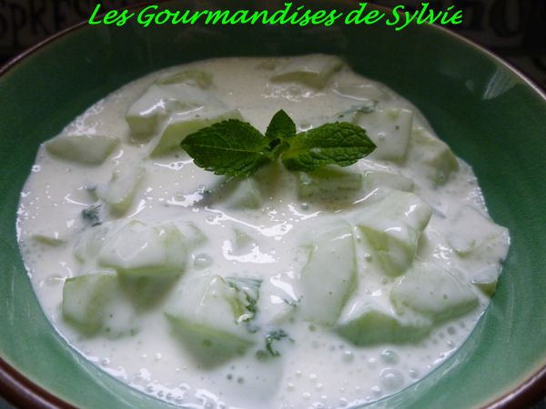 Concombre à la Menthe 1