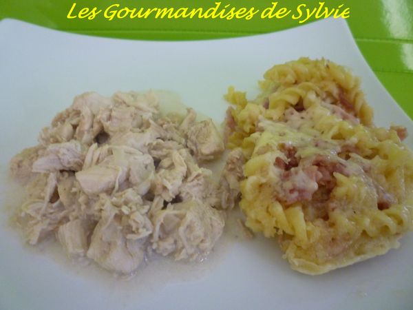 Poulet et sa Crème au Balsamique TM31 1