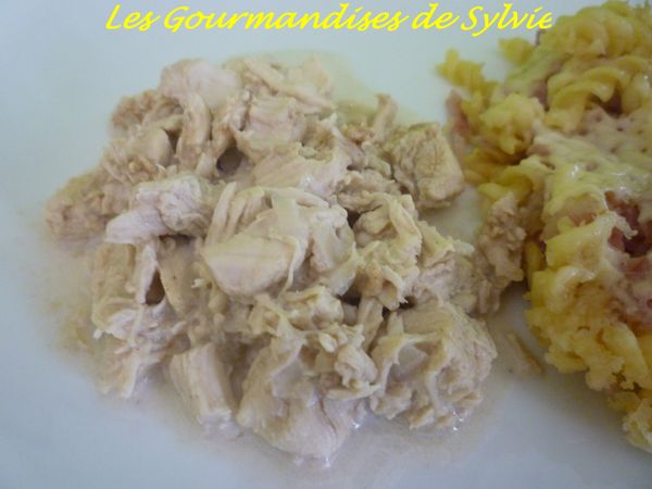 Poulet et sa Crème au Balsamique TM31 2