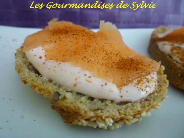 Toasts Au Saumon 2