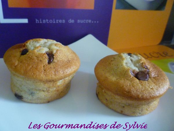Muffins Bananes Pépites de Chocolat tm31 1