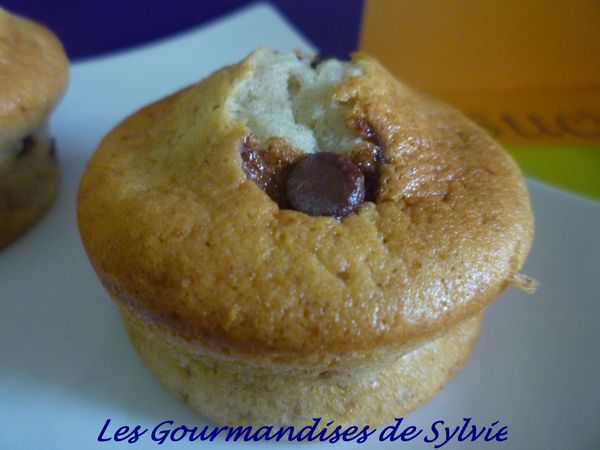Muffins Bananes Pépites de Chocolat tm31 2