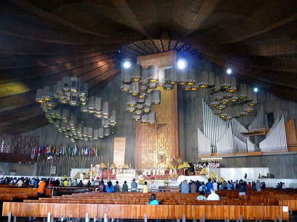 Mexico ND de Guadalupe moderne intérieur