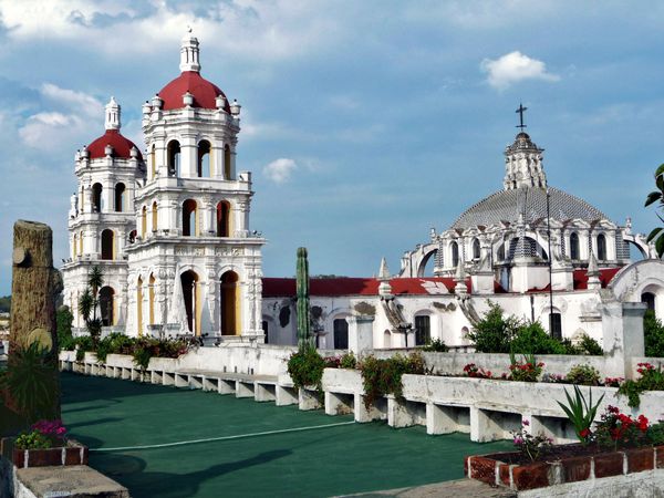 Puebla Temple de la Cie de Jesus vu du toit 2 (2)