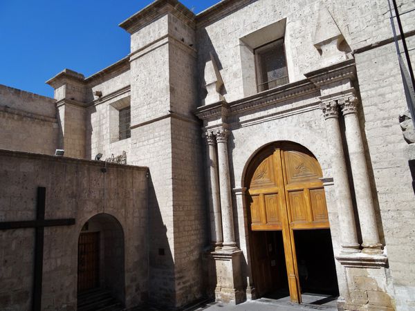 Arequipa cathédrale entrée