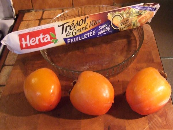 tarte aux kakis (2)