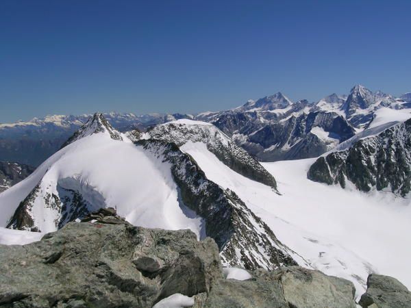Mt Blanc de Cheilon, Bishorn , Zinalrothorn, Dt-Bl