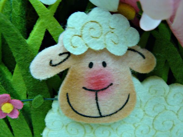 2013-03-21 bouquetBIS Mouton - bouquet couronne de-copie-2