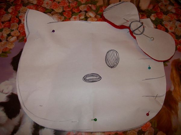 Patron coussin HK