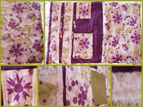 gd pochette broderie fleur mauve