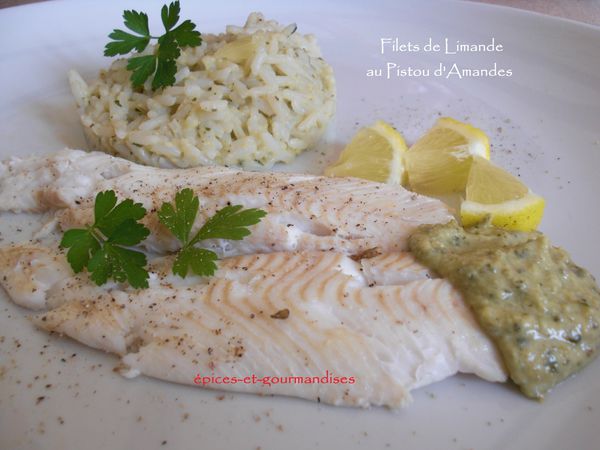 filets de limande au pistou d'amandes CIMG4107 (2)