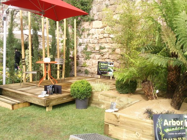 Aménagement de jardin salon vannes côté jardin 2011 paysagiste ...