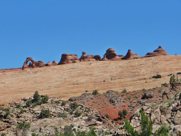 Jour 5 Arches Delicate Arch lower view point