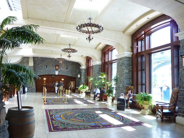 Jour 16 Banff Hotel Fairmont intérieur