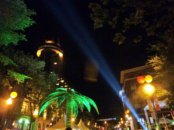 Québec Grande Allée nuit 2