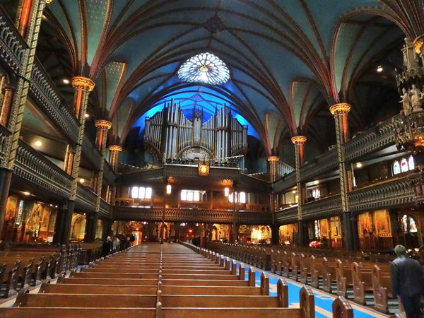 Montréal basilique Notre-Dame orgue