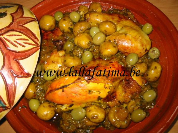 la cuisine marocaine tajine poulet