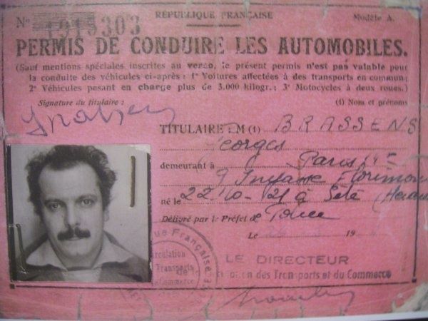 brassens permis