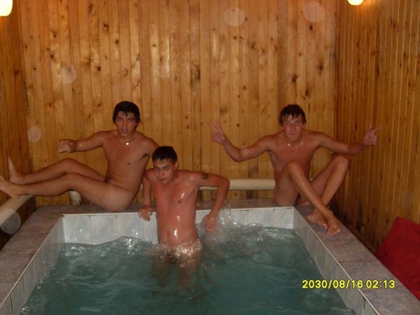 Naked people in public