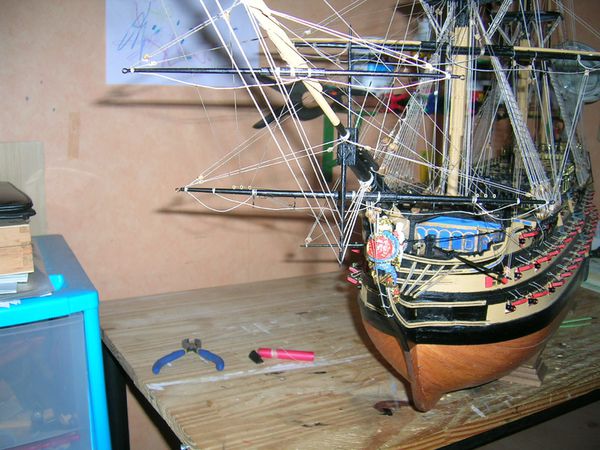 HMS Victory le greement