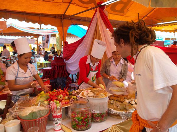 Vientiane marche culinaire
